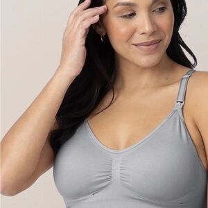 Kindrely Breastfeeding Bra (2 set) Grey and Brown